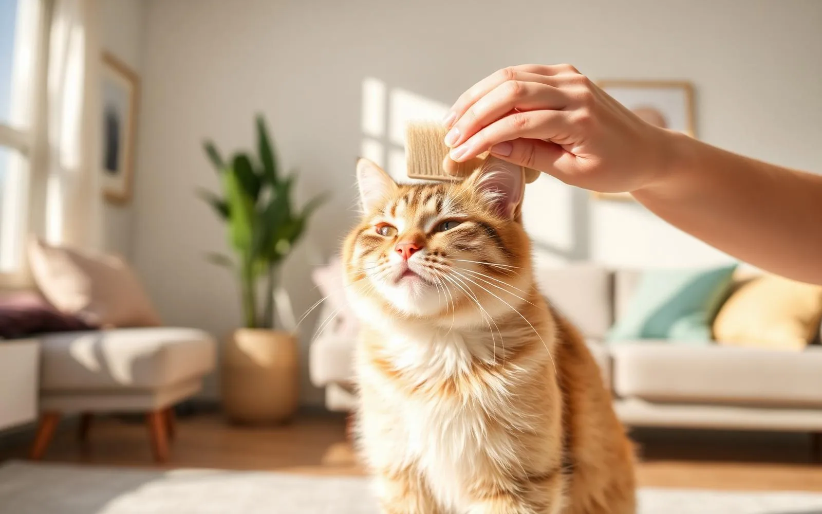 Calm grooming routines.