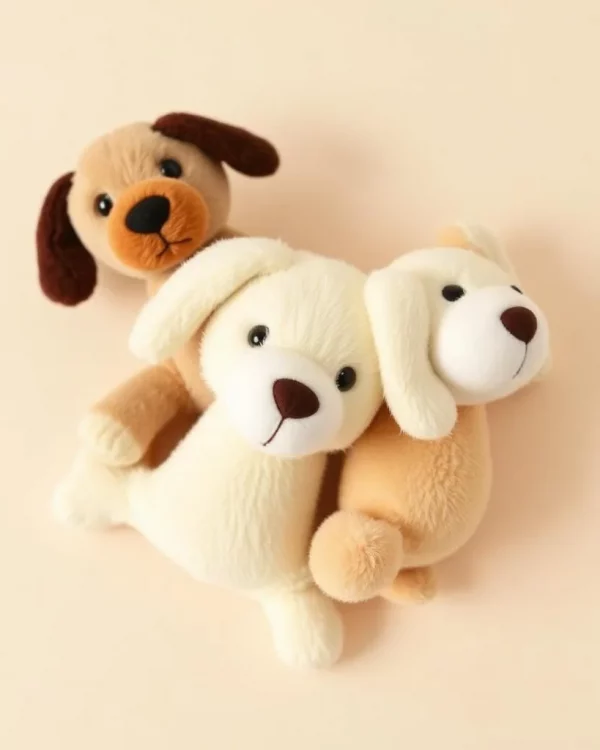 Plush Squeaker Trio